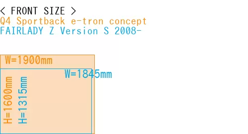 #Q4 Sportback e-tron concept + FAIRLADY Z Version S 2008-